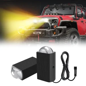 Car Spotlights LED Grille Lights Fog Work Light External Auxiliary Lights Off Road Vehicle SUV Truck