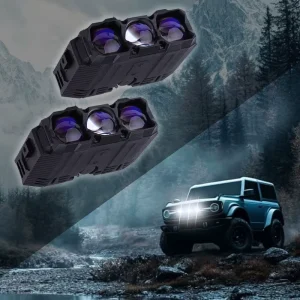Car Spotlights Led Grille Lights Fog Work Light External Lights Off road Vehicle SUV Truck Grille Lights