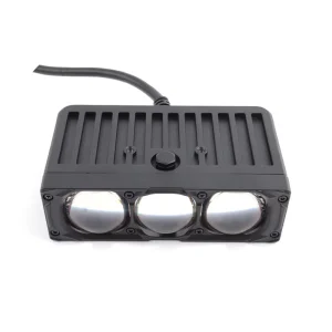 Car Spotlights Led Grille Lights Led Work Light External Auxiliary Lights 80W 6500K 3 Lens Car Matrix Grille Light