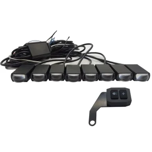 Car Spotlights Led Grille Lights One Drags Eight Fog Work Light External Auxiliary Lights Off-road Vehicle SUV Truck