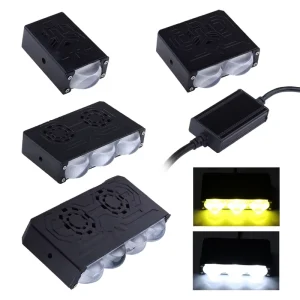 Car Spotlights Led Projector Lens DRL Driving External Auxiliary Lamp Led Grille Lights for Off road Vehicle Truck
