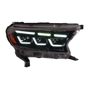 Car Styg Head Lamp for Ford Ranger Headlight DRL Projector Lens Dynamic LED Turn Signal Auto Accessories