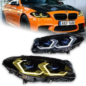Car Styling Head Lamp for BMW F10 Headlights 520i 525i 530i F11 LED Headlight Projector DRL Automotive Accessories