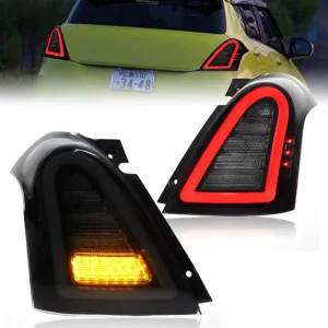 Car Styling Tail Lamp for Suzuki Swift LED Signal Brake Indicator Dynamic Signal DRL Automotive Accessories
