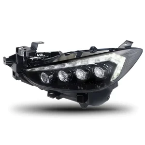 Car Styling for Mazda 3 Axela DRL Day Running Light Head Lamp LED Bi Xenon Bulb Fog Lights Tuning Accessory
