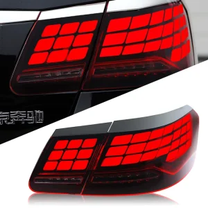 Car Styling for Mercedes Benz W212 Tail Light E Class E200 E260 E300 LED Tail Lamp DRL Signal Reversing and Brake