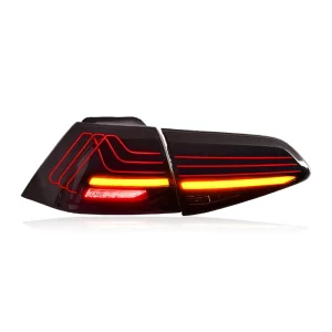 Car Styling for Volkswagen Golf 7 Tail Lights LED Tail Lamp DRL Signal Brake Reverse Auto Accessories