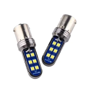 Car T20 LED Signal Bulb 1156 BA15S 1157 3156 3157 7440 7443 Reverse Lamp Canbus Brake Bulbs
