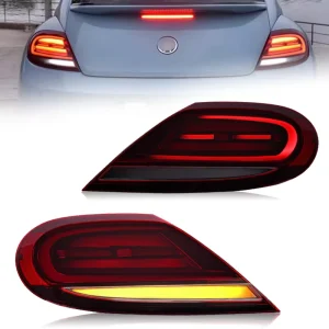 Car Tail Lamp Assembly Modified LED Taillight Running Lights Brake Lights Turn Signal for Volkswagen Beetle