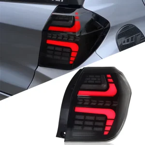 Car Tail Light for Axia Assembly Modified LED Driving Light Brake Light Running Water Turn signal
