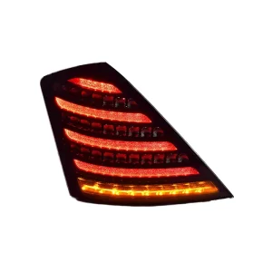 Car Tail Lights for Mercedes Benz S class W221 LED Tail Light DRL Signal Brake Reverse Auto Accessories
