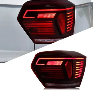 Car Tail Lights for Volkswagen Polo LED Car Tail Lamps Daytime Running Lights Dynamic Turn Signals