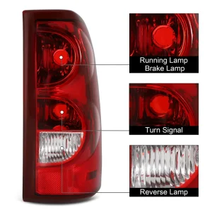Car Taillight Assembly for Chevy Silverado Car Taillight
