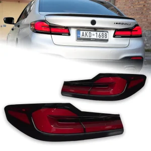 Full LED Dynamic Tail Lamp for BMW M5 5 Series F90 G30 G38 Assembly Rear Light Plug and Play Back Lamps