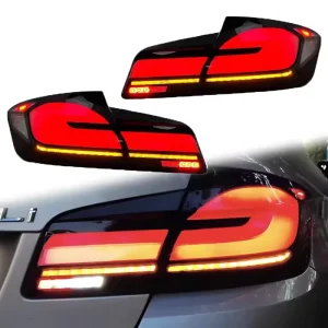 Car Taillights for 5 Series F10 F18 Assembly Tail Lamp Plug and Play Rear Lights Auto Accessories
