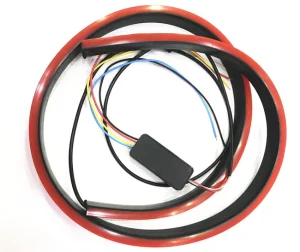 Car Third Brake Light LED Light Rear Tail High Mount Stop Lamp 12V Flashing Signal Safety Warning Light