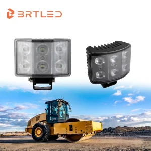 Car Truck Large Beam LED Work Light 9 36V DC 60W with EMC CISPR25 Approval