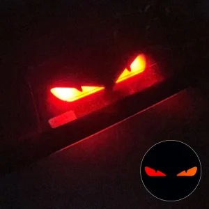 Car Universal Brake Light Stickers Brake Light Projection Panels Exterior Body Stickers Car Tuning Supplies