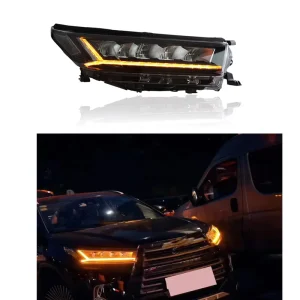 Car Upgrade Full LED Headlight Head Light for Toyota Highlander Flowing Turn Signals Assembly