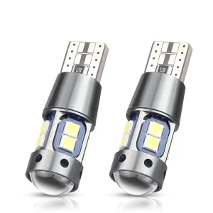 Car Width Light Modification T10 3W 12V High brightness Bulb Ultra bright Marker Lens Daytime Running Light Ice blue LED