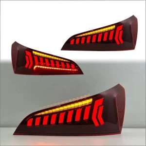 Car for Audi Q5 Full LED Taillights Clear Lens Plug and Play Dynamic Turn Signals