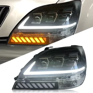 Car for Lexus RX Headlight Upgrade Modified to New DRL Dynamic Turn Signal LED Headlight Kit for Vehicle