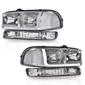 Car halogen xenon headlights for Chevrolet Silverado 1500/2500 for Tahoe 1500/2500/3500