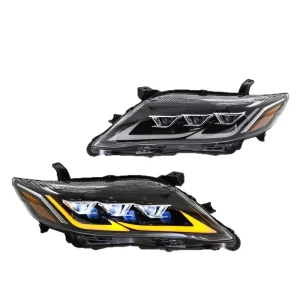 Car headlight assembly 12V New Headlights Assembly 6000 Lumens 4000K Headlamp Replacement