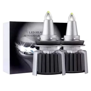 Car refine 12V Automotive LED Headlight Bulbs H1 H7 H8 H9 Quartz Glass 8000 Lumens 6000K 120W Universal Fitment