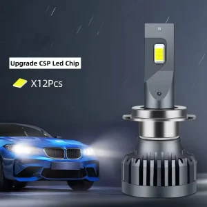 Car refine High Brightness 12V 100W 10000LM 6000K Universal Fitment LED Headlights for H13 H7 9005 9006 H11 H4
