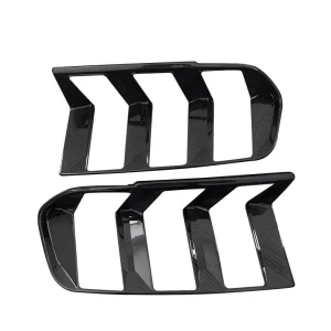 Carbon Fiber Exterior Trim Tail Lamp Cover Decoration for Ford Mustang