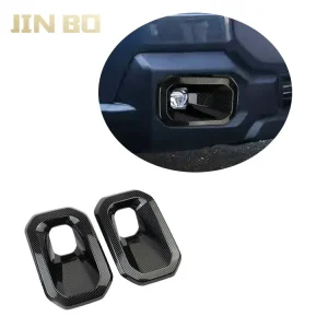 Carbon Fiber Style Exterior Kit Front Fog Lamp Trim Light Cover for Subaru Outback Decoration Accessories