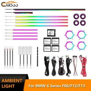 Cardoo Ambient Lighting for BMW F06 640i Gran Coupe M6 650i Car OEM Interior LED Light Upgrade Kit
