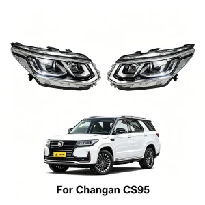 Changan CS95 Luxury Edition OEM LED Clear Lens Auto Body Spare Parts Replacement Front Headlight Fit Auto Repair Parts
