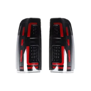 Chevy Silverado 1500 2500 01 06 Silverado 1500HD 2500HD 3500 99 02 GMC Sierra 1500 2500 LED Tail Lights Red ABS 24V New