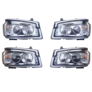 China National Heavy Duty Truck Howo Truck Body Parts Left and Right Assembly Howo Truck Headlight WG9716720001 WG9716720002