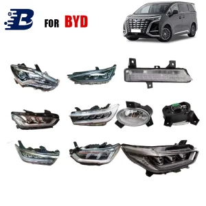 Chinese Electric Vehicle Parts Body Kits LED Headlight for BYD Denza D9 EV RHD Premium Auto Parts Tuning Shops