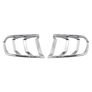 Chrome Car Lighting Accessories Plastic for Ford Mustang Tail Lamp Trims Cover
