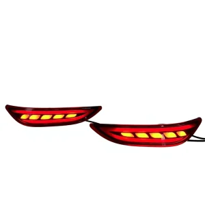 City LED Tail Light with Turn Signal Warning Brake Lights