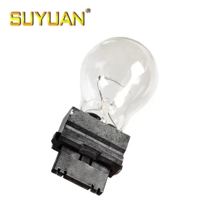 Clear 3156 3157 Halogen Bulbs P27W 12V 27W for Car Reversing Lights and Tail Lamp