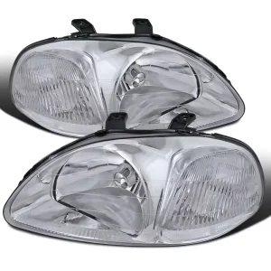 Clear Front Headlight Assembly OE 33151 S04 B01 For Honda Civic Car Lighting Upgrade Accessories