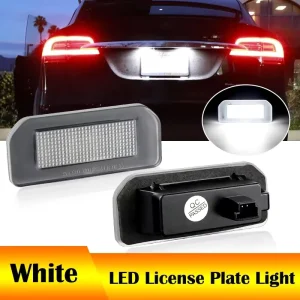 Clear Lamp Assembly for Tesla Model 3 Y Rear License Plate LED Tail Light OEM 1449730-00-B 144973000B 1077408-00-E