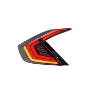 Clear Lens LED Rear Tail Light Stop Light Reverse Back up Light for Honda Civic