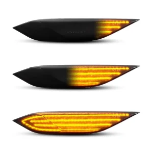 Clear Somked Lens Dynamic LED Turn Signal Light For Porsche 958 Cayenne LED Direction Indicator Side Marker Lamp Light