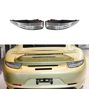 Clear White LED Taillight Assembly for Porsche 911 991.1 Car Rear Light Modification Parts