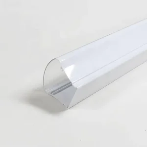 Clear and White LED Plastic Light Cover PC Protective Edge Strip Lamp Covers and Shades Lighting Accessories