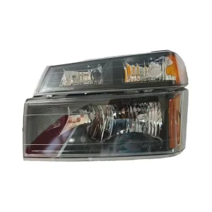 Colorado Car Headlights with Halogen Xenon Headlight Yellow Style