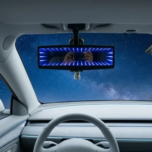 Colorful Car Rear Mirror Interior Rear View Mirrors Wide-angle Rearview Mirror Auto Interior Accessories