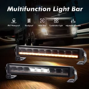 Combination Multifuctiona LED Light Bar IP67 Waterproof Car Truck Vehicle Off-Road 4×4 Spotlight
