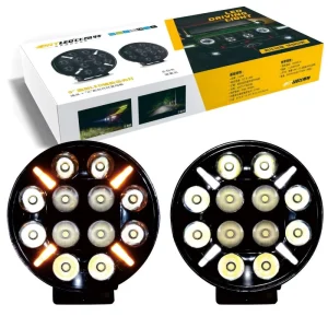 Combo Beam Waterproof Round 9 Inch Led Driving Light Auxiliary Light Position R112 R7 Truck Car UTV ATV Car Led Lights